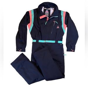 Vintage 90s SOS Ski/Snowboard Suit - L